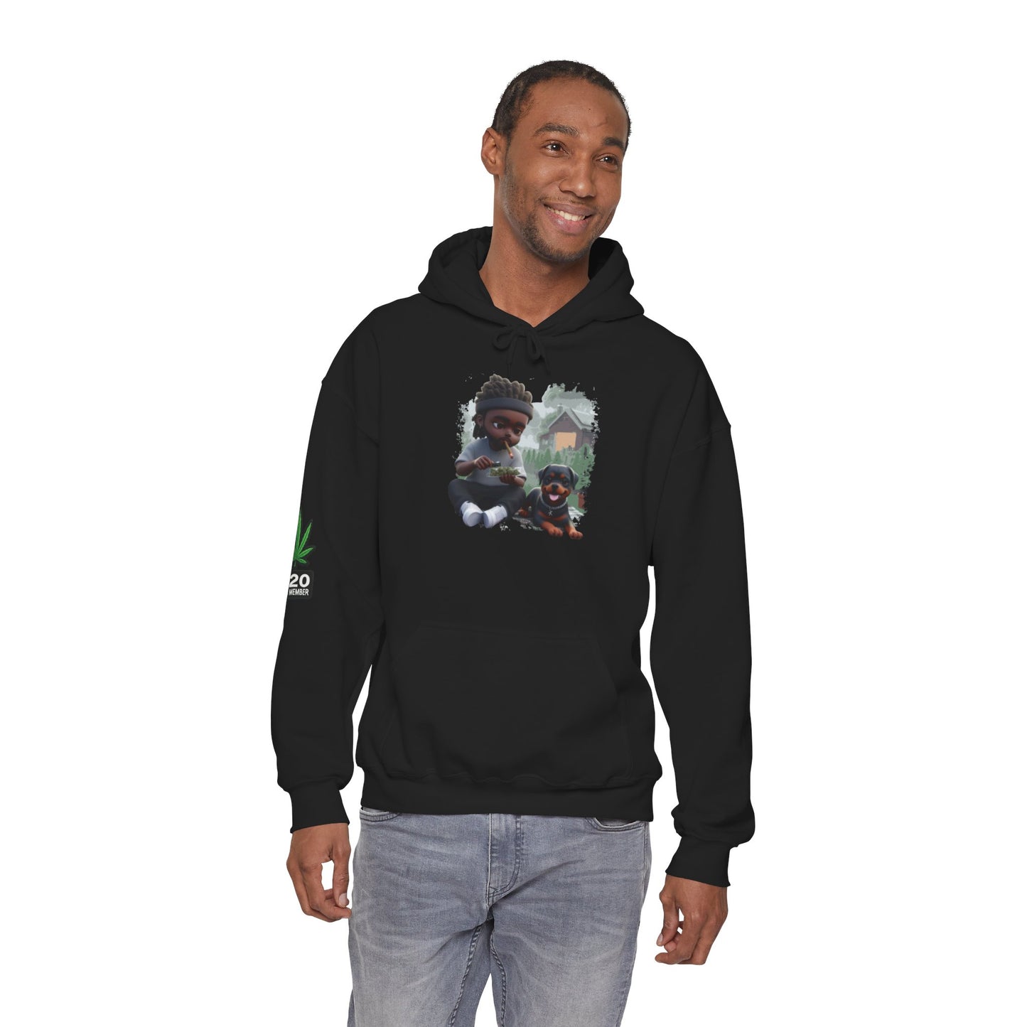 420 Cannabis Hoodie – Stoner Kids Graphic Pullover
