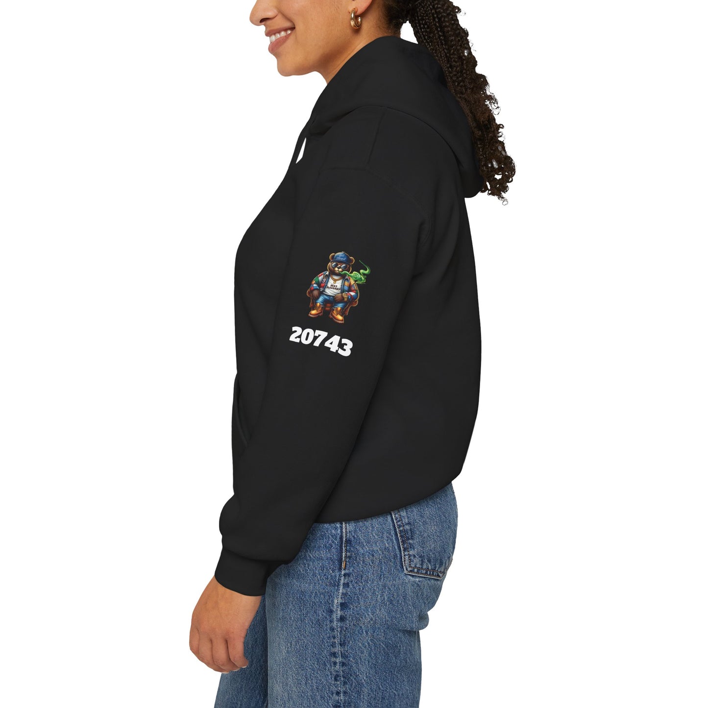 Seat Pleasant Road Sign Hoodie — Booker Dr. Street Sign Pullover